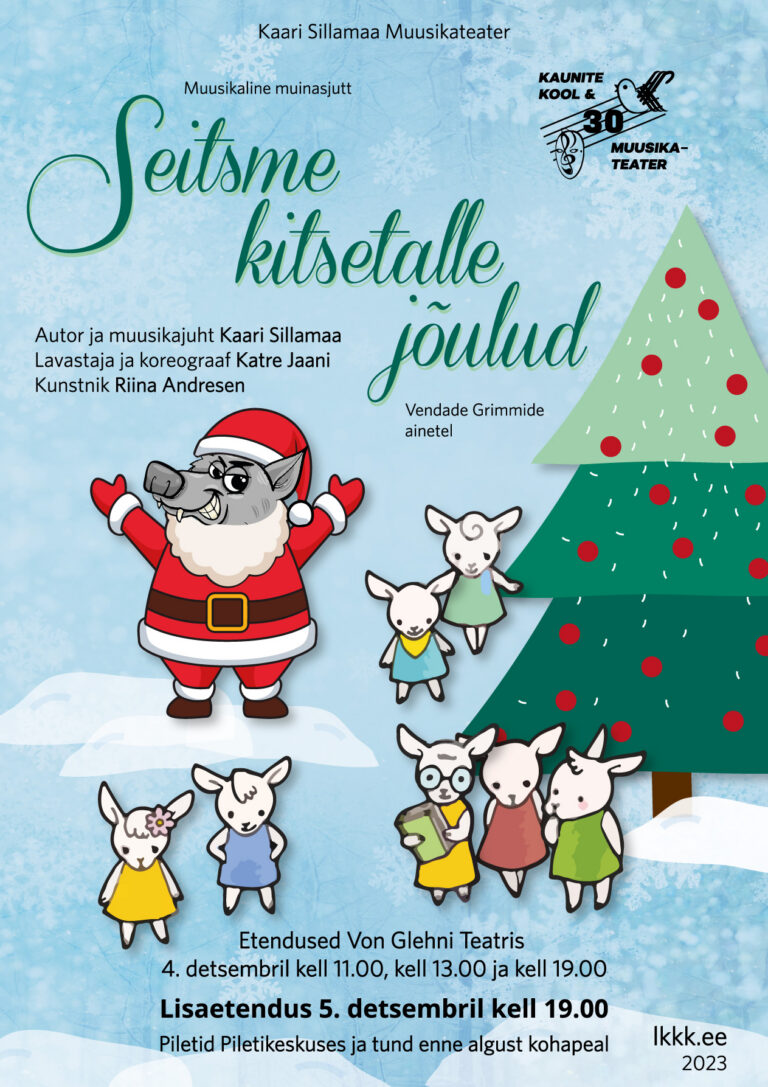 Muusikal „Seitsme kitsetalle jõulud”